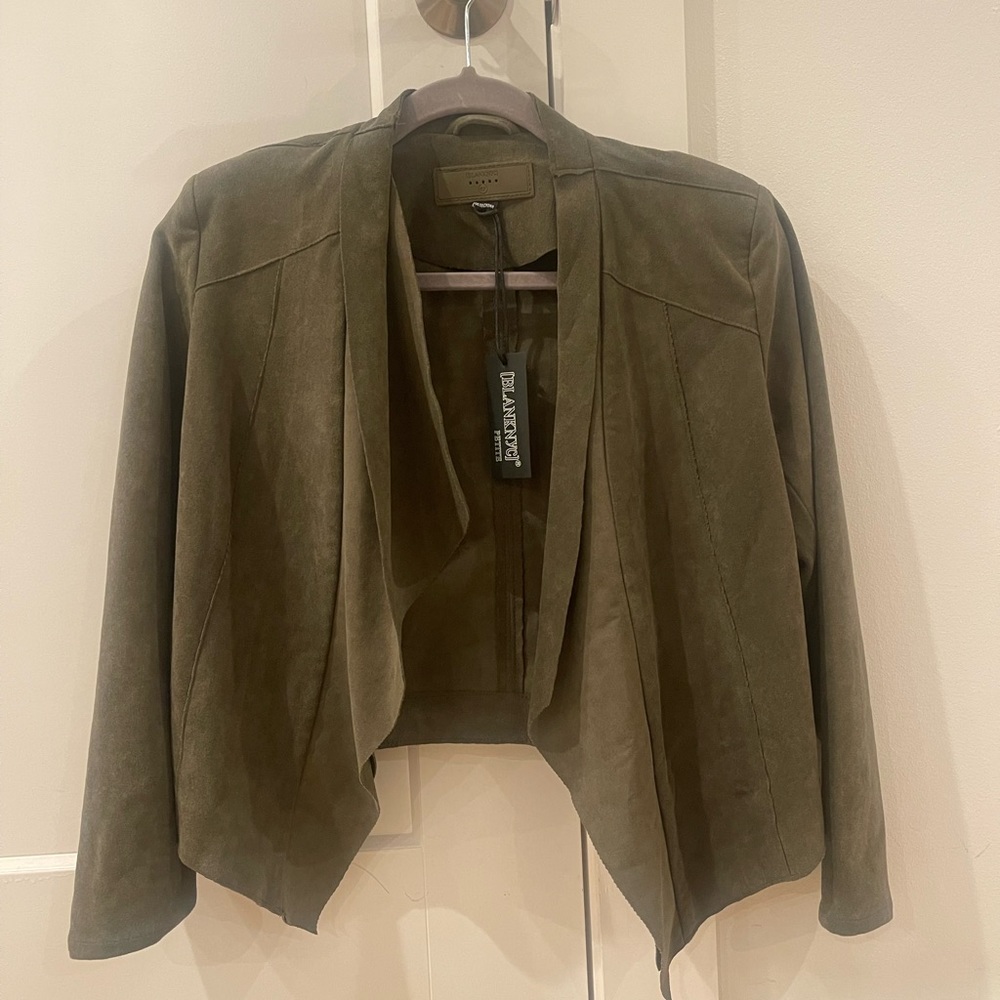Blank NYC Seude draped jacket